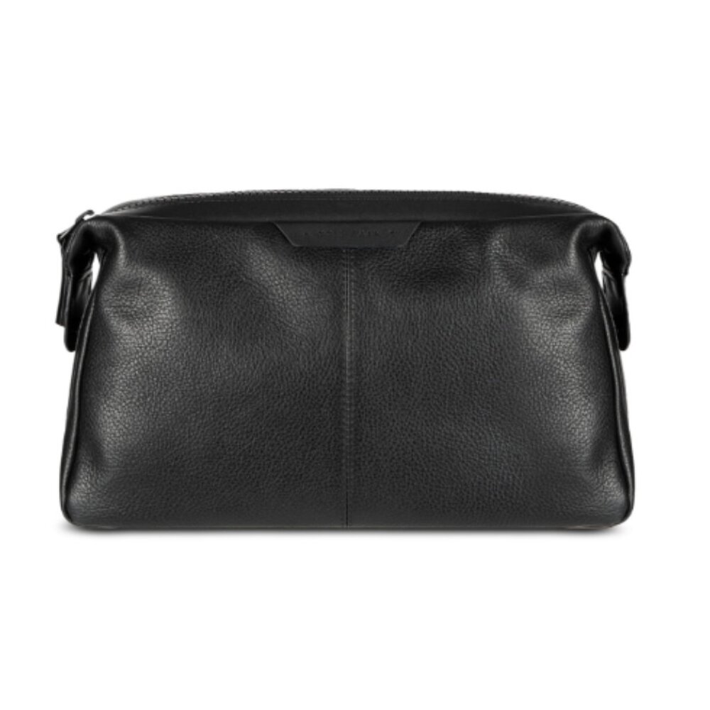 Cole Haan Men's Leather Travel Dopp Kit - Black